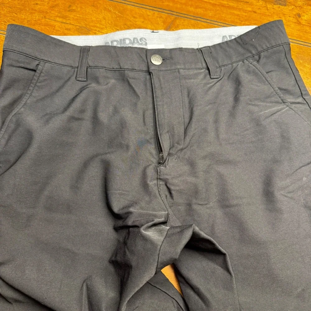 Adidas Golf Ultimate365 Mens Black Performance‎ Pants 32x32 RN88387